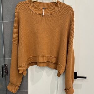 Free People Easy Street Crop Sweater